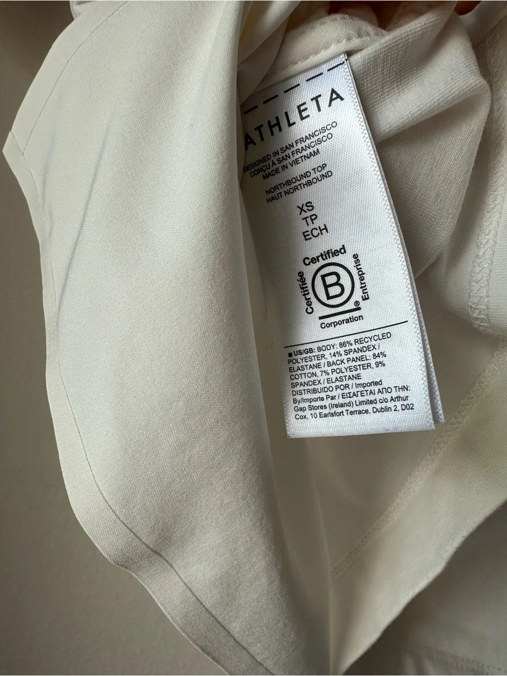 Athleta Northbound Polo Top XS